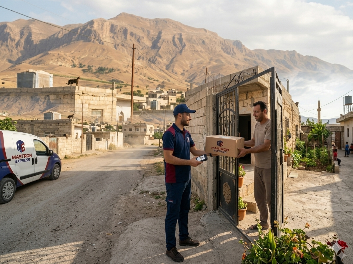 خدمة التوصيل من الباب إلى الباب